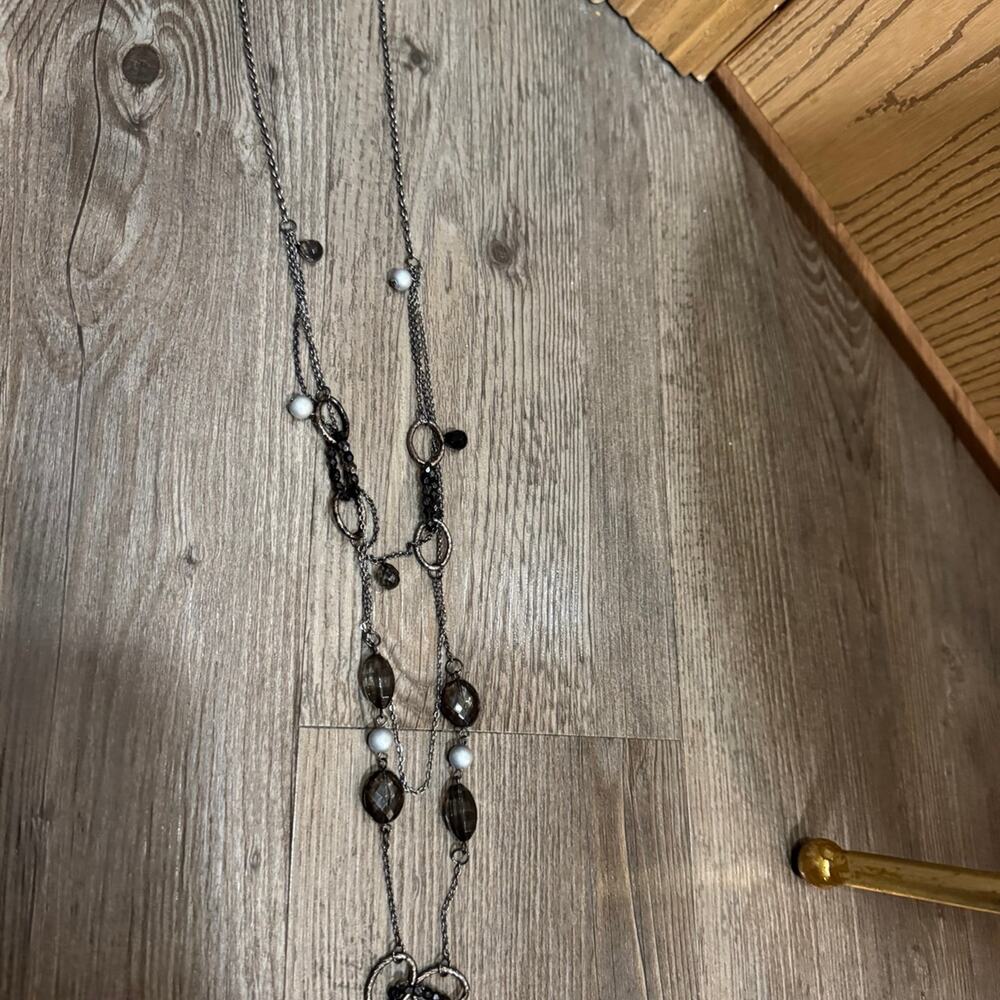 Claire’s black necklace